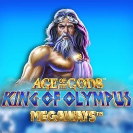 Slots logo of Age Of The Gods: King of Olympus Megaways from Origins at Betalice Casino