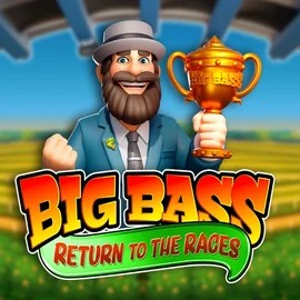 Big Bass Return to the Races logo by Pragmatic Play at Betalice Casino