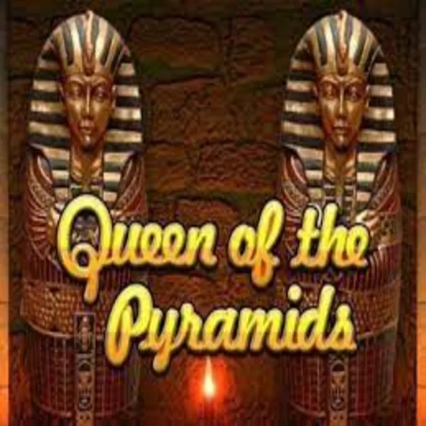 Queen of the Pyramids slot logo by Playtech at Betalice Casino