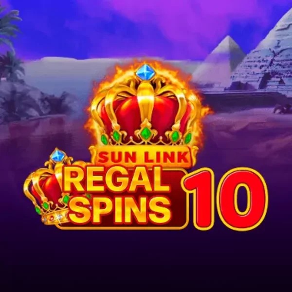 Regal Spins 10 game by PatePlay – logo hosted on Betalice Casino